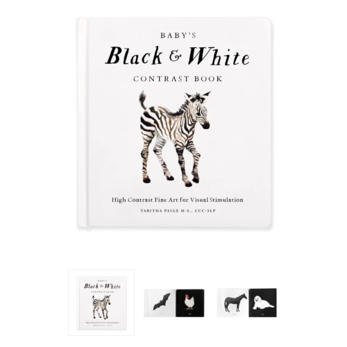 Our Little Adventures Baby's Black and White Contrast Book | Acorn Toy Shop