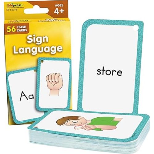 Sign Language Flash Cards (EP62076)