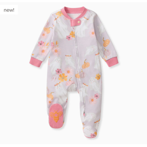 Groovy Ghouls Organic Cotton Footed Sleep & Play