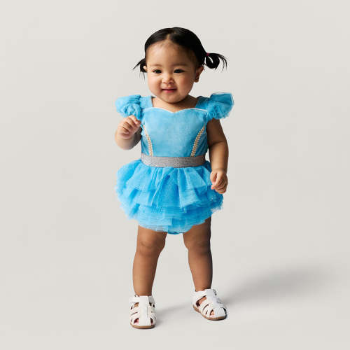 Disney Cinderella Velour Bodysuit Dress