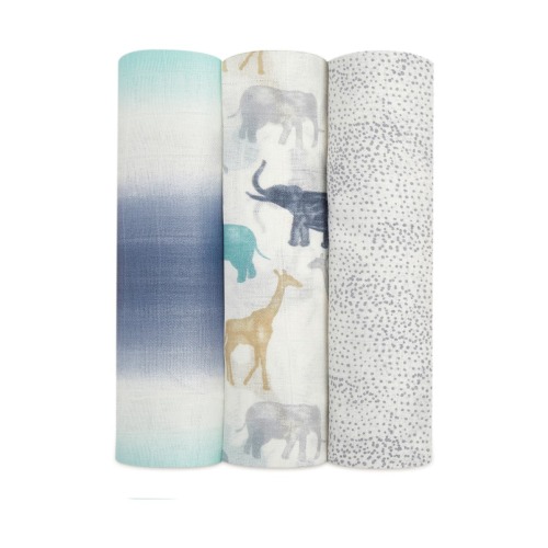 3-Pack Silky Soft Swaddling Cloths