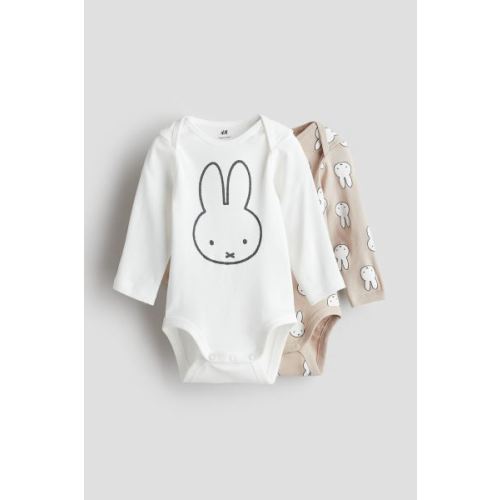 2-pack Long-sleeved Bodysuits