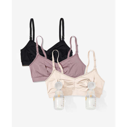 The Do Anything Bra: 3-Pack | Nursing and Pumping Bra – Bodily