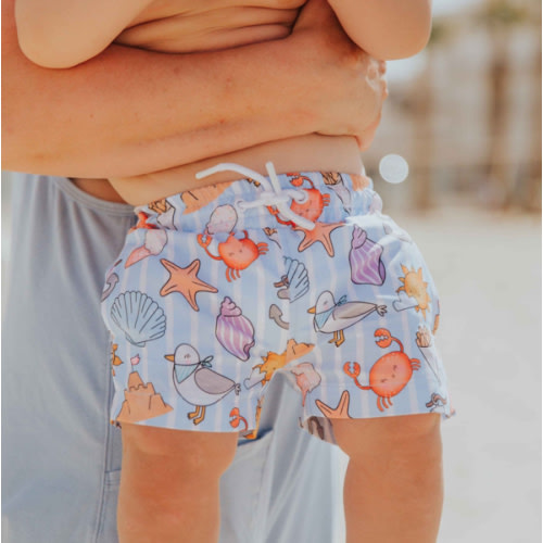Crabby & Cute Swim Shorts
