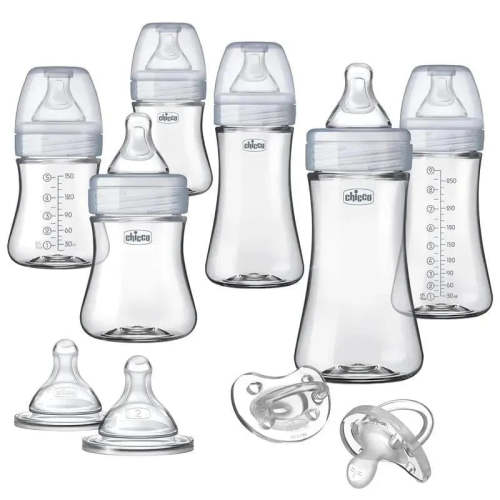 Chicco - Duo Deluxe Hybrid Baby Bottle Gift Set