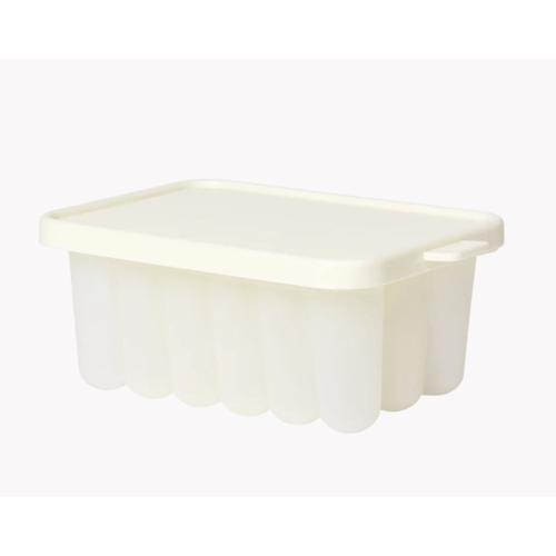 BIBS Ivory Baby Food Freezer Tray | Safe & Easy Cube Storage - Ivory