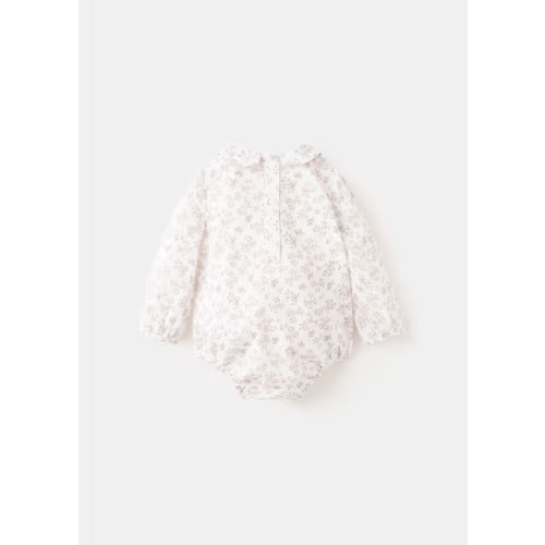 Floral-print romper suit - Kids | MANGO USA