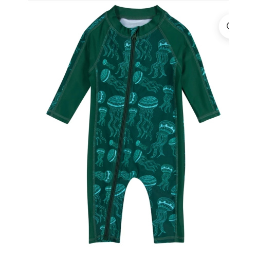 Sunsuit - Long Sleeve Romper Swimsuit | "Jelly Jellyfish"