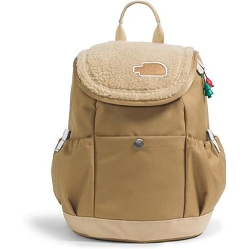 The North Face Kids' Mini Explorer Backpack - Small Travel Bag, Water-Repellent Finish, Reflective Details for Preschoolers, Teddy Brown, One Size