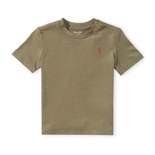Ralph Lauren Baby Boys Short Sleeve Jersey T-Shirt
