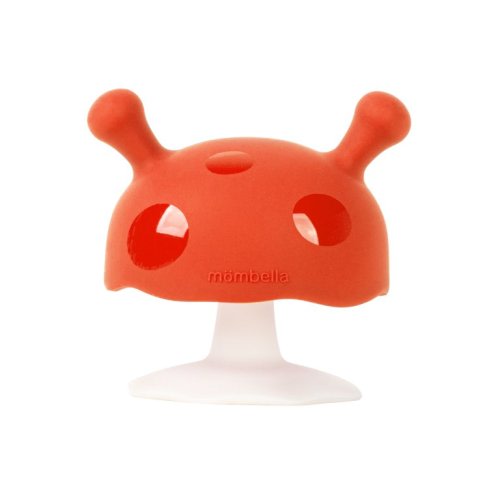 Mombella Mimi Mushroom Silicone Soothing Teething Toy for 0-6
