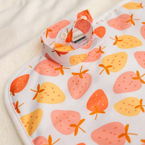 Berry Proud - Washable Change Mat - Fruit - Travel-Friendly