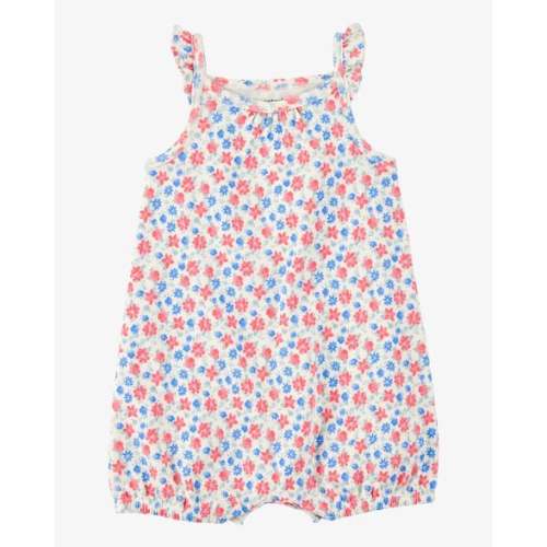 Baby Floral Cotton Romper - Carter's | Carter's