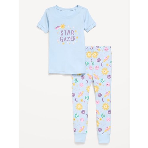 Unisex Snug-Fit Printed Pajama Set for Toddler & Baby