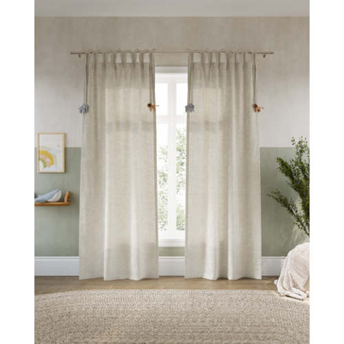 Safari Animals Sheer Curtain