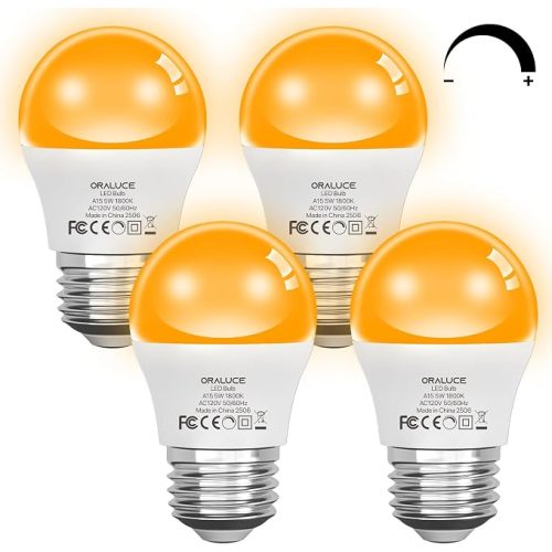 Amber Sleep Light Bulbs