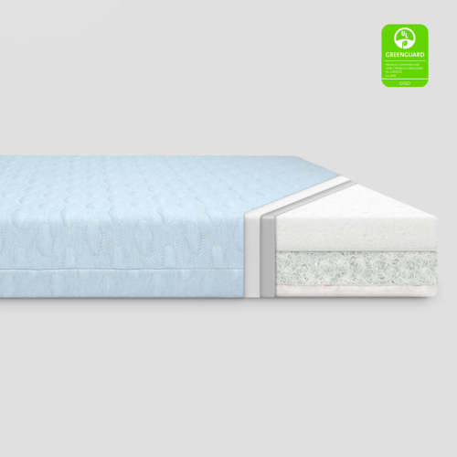 Bellini Breathable Essential Crib Mattress  - Blue