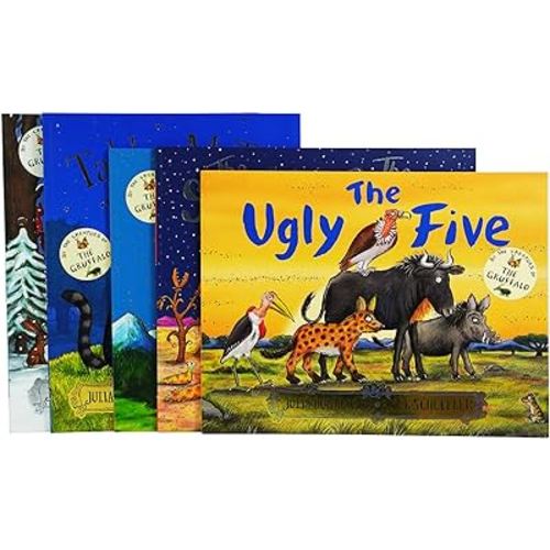 Julia Donaldson 5 Books Collection Set (The Smeds and the Smoos, Tabby Mctat, Zog, Stick Man, The Ugly Five & Zog and the Flying Doctors)