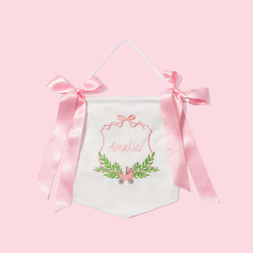 Personalized New Baby Banner | Girl
