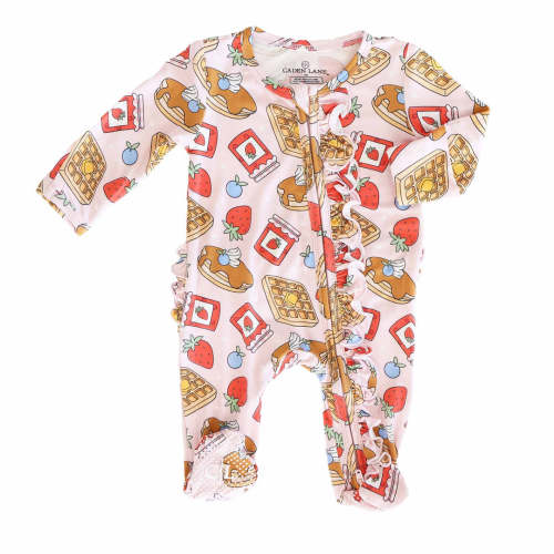 Girl Ruffle Zipper Footies | Best Sellers