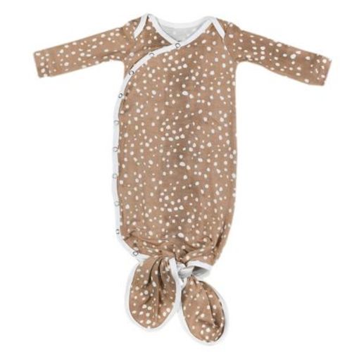 Copper Pearl | Fawn Newborn Knotted Gown