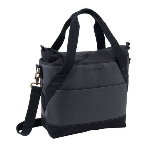 L.L. Bean Nor'easter Insulated Tote Bag, Size: Medium, Color: Midnight Black/Coal