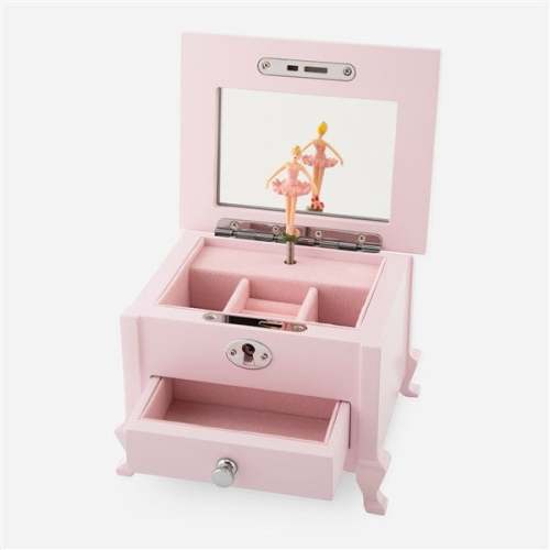Engraved Footed Ballerina Jewelry Box, Nursery Decor, Gifts for Kids, Gifts for Her, New Mom Gifts, Musical Jewelry Box, For Kids