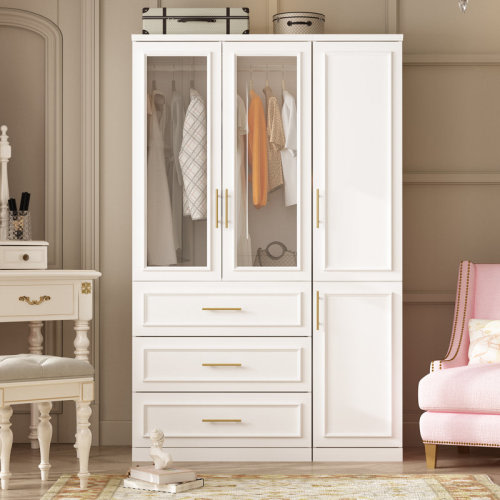 Latitude Run® Mehdo Armoire & Reviews | Wayfair