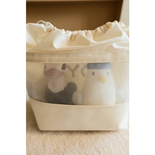CANVAS STORAGE BASKET