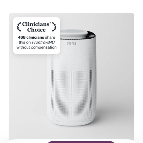 Sans Air Purifier - HEPA 13 Filter, Activated Carbon and UV-C Light