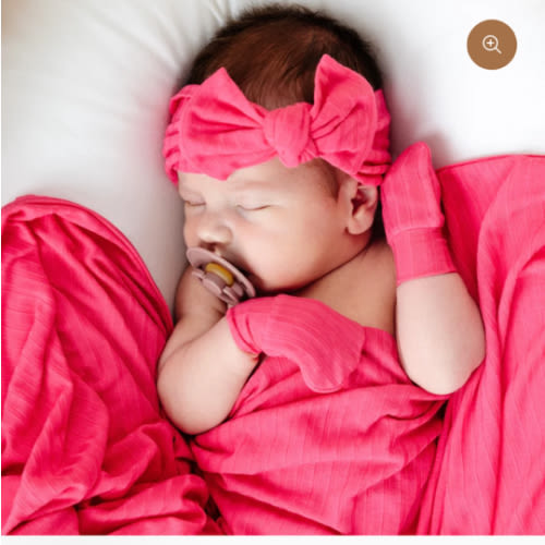 Barbie Ribbed Newborn Headband Bundle