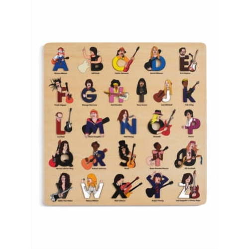 Guitar Legends Wooden Alphabet Puzzle