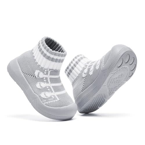 Engtoy Baby Shoes & Socks - Non-Slip Breathable Slippers with Soft Rubber Sole - Baby Boys & Girls Slip On Sneakers