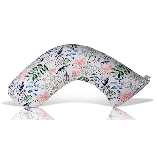 Nursing Pillow Cover - Modern Leaf | Machine Washable - Luna Lullaby