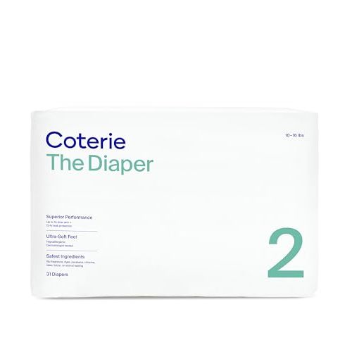 Coterie Size 2 Diaper, 31 Ct-L8