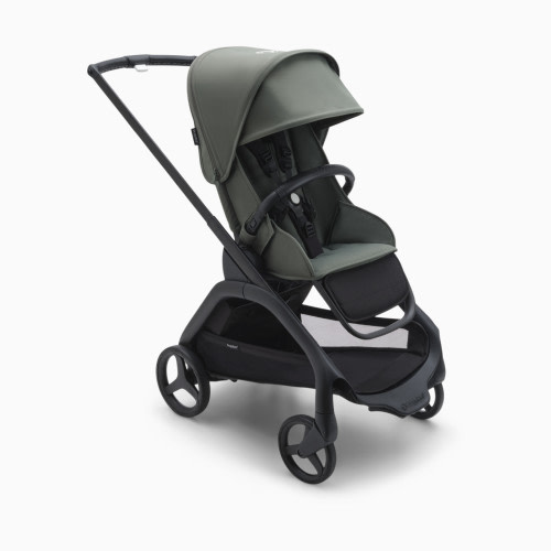 Bugaboo Dragonfly Seat Complete Stroller - Black/Forest Green-Forest Green