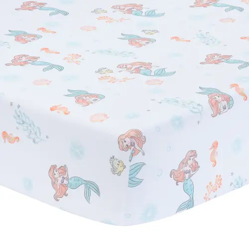 The Little Mermaid Fitted Crib Sheet