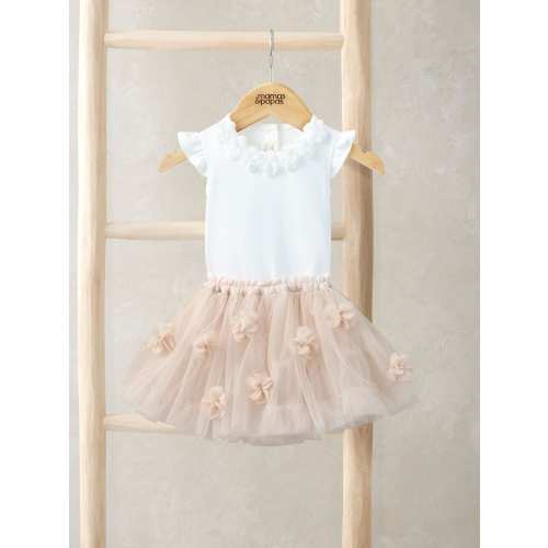 Mamas & Papas Pink Floral Bodysuit & Tutu Set