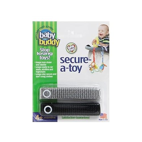 Baby Buddy Secure-a-Toy, 2 Pack