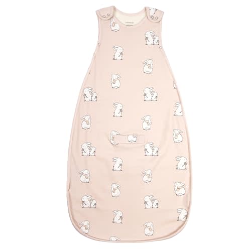 Merino Wool & Cotton Sleep Sack 2-Way Zipper Adjustable Universal Size Sleeping Bag for Baby Year-round Use