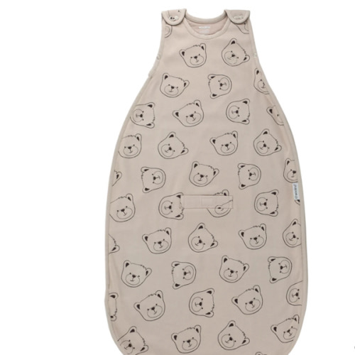 4 Season® Ultimate Baby Sleep Bag, Merino Wool & Organic Cotton, Teddy Bear