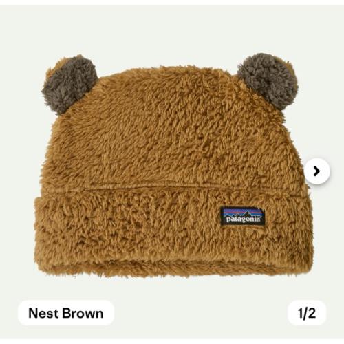 Patagonia Baby Furry Friends Fleece Hat