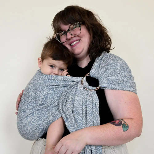 Arches Ring Sling Baby Carrier - Neutral Arch Print | hope&plum