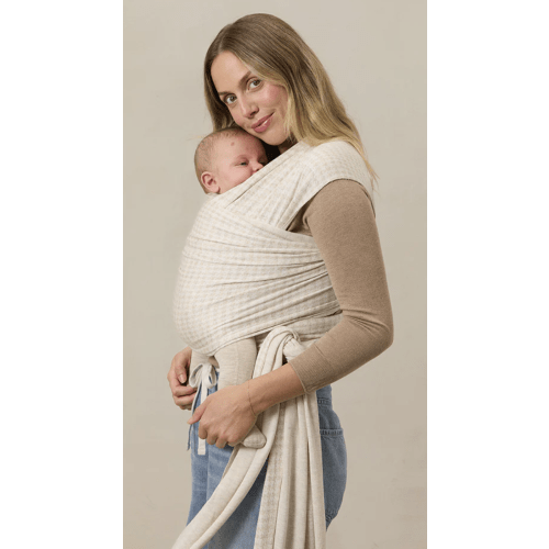 Cream Houndstooth Wrap