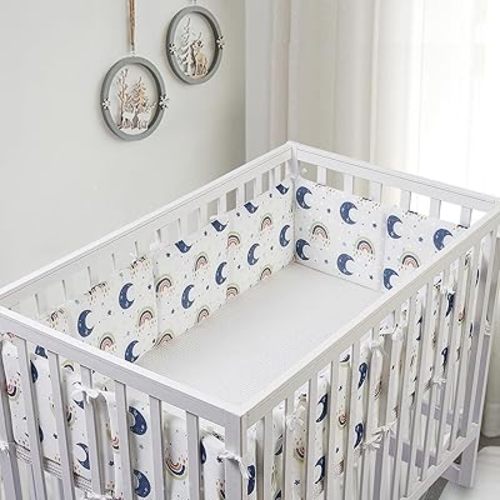 12pc Mesh Sets, Anti-Collision,Full Coverage on All Sides,Suitable for Full-Size (Rainbow)