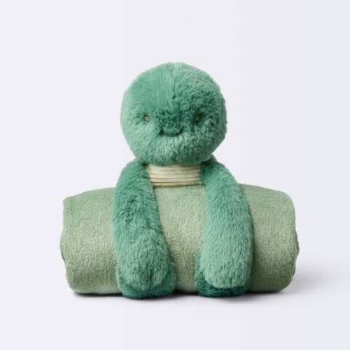 Plush Blanket with Soft Toy - Turtle - Cloud Island™