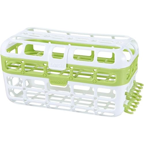 Munchkin High Capacity Dishwasher Basket, Colors May Vary