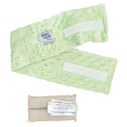 Colic and Gas Relief for Babies and Infants- Heated Belly Wrap for Newborns - Aromatherapy Wrap for Upset Tummy and Constipation
