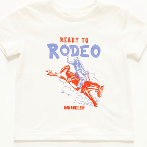 Wrangler Infant Boys' Ready Rodeo Short Sleeve Graphic T-Shirt