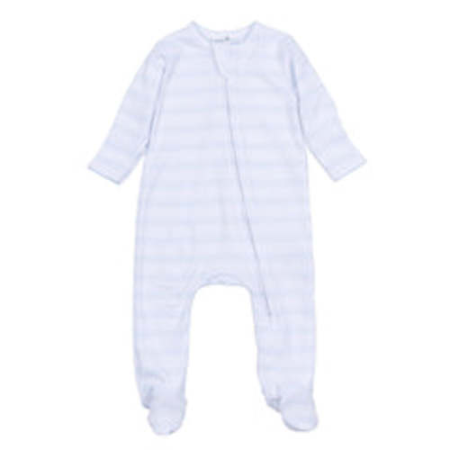Baby of Mine Zip Footie - Light Blue | The Little Lane Shop